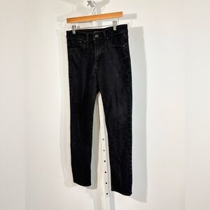 Express Black Skinny Jeans Stretch Minimal Modern 31x32